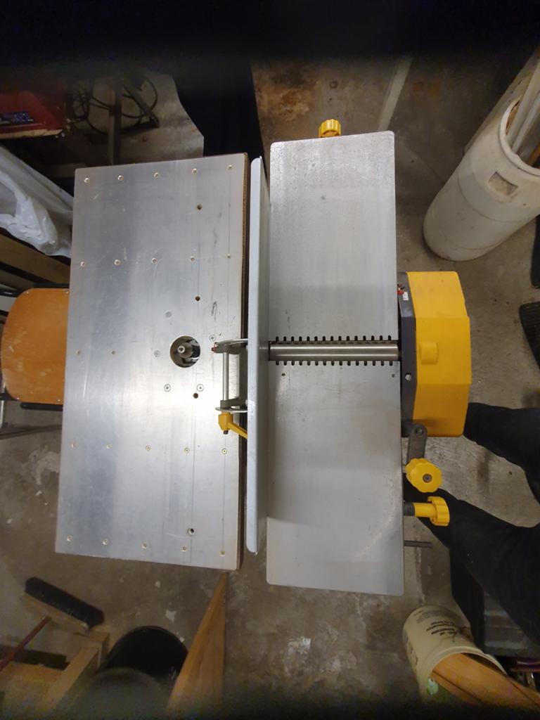 Powerplus X204 Frees- en Schaafmachine 21cm Schaafbreedte, Ophalen, Gebruikt