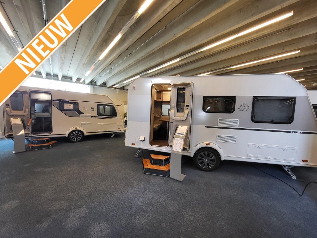Knaus Sport 420 QD; super compleet, Bedrijf, Treinzit, Schokbreker, Knaus