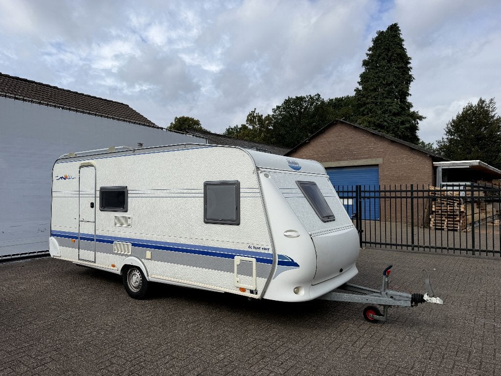 KOOPJE! Hobby De Luxe 500 KMFe, 2003, 6 persoons, voortent., Caravans en Kamperen, Rondzit, Hobby, Ringverwarming, Particulier