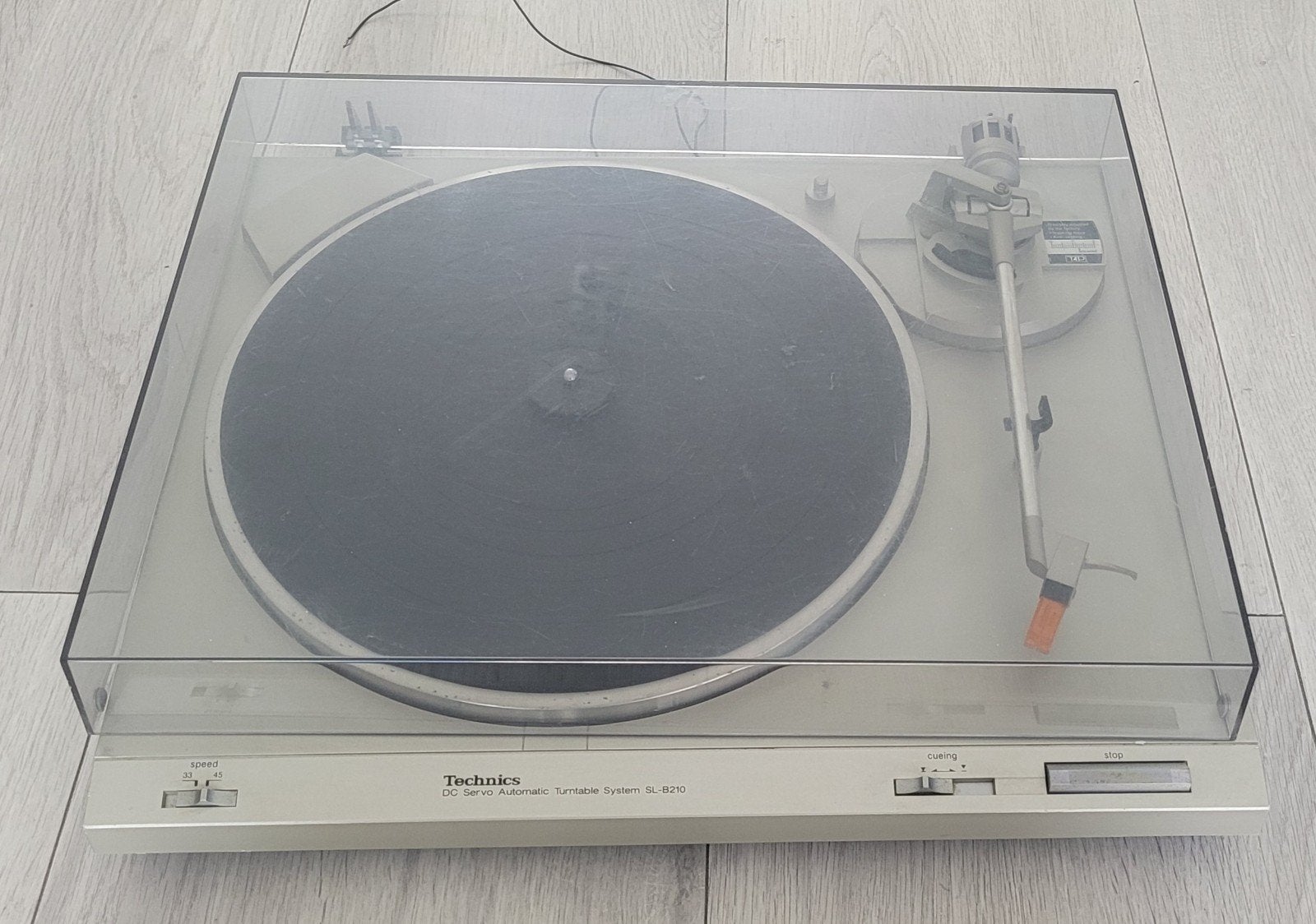 Technics SL-B210 Automatische Platenspeler, Gebruikt, Pitch-regelaar, Ophalen of Verzenden, Platenspeler