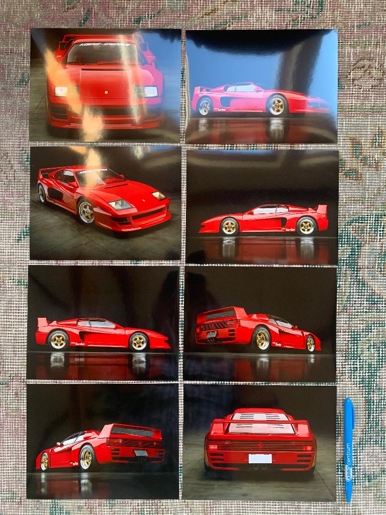 Persfotos Koenig Ferrari Testarossa Competition Evolution II, Nieuw, Ophalen of Verzenden, Koenig, Ferrari