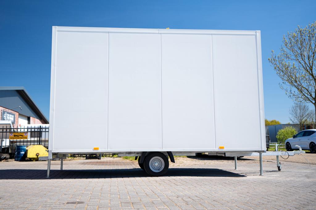 Nieuwe snelverkeer schaftwagen / bouwkeet 4 x 2 meter, Ophalen, Nieuw