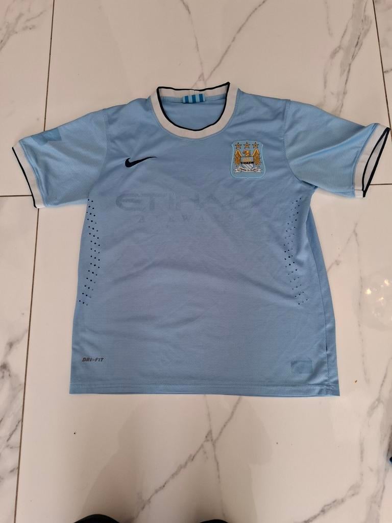Shirt Manchester City maat M Nike, Ophalen of Verzenden, Zo goed als nieuw, Blauw