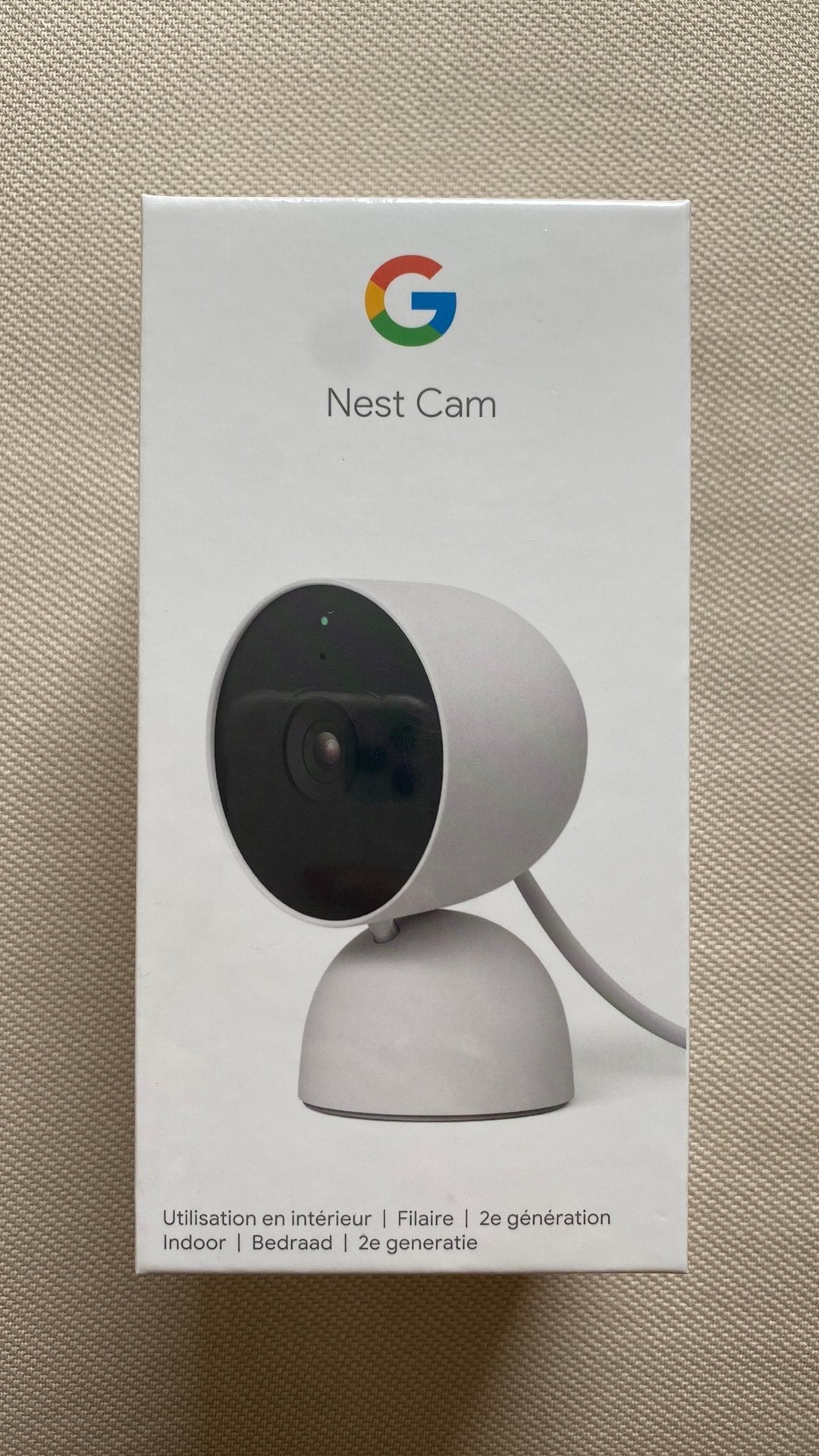 Google Nest Cam - Indoor, Ophalen of Verzenden, Nieuw, Binnencamera