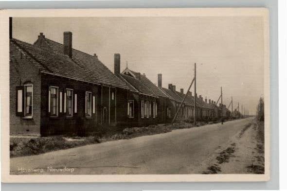 Nieuwdorp Havenweg fotokrt uitg H. de Jonge, Verzamelen, Ansichtkaarten | Nederland, Verzenden, 1940 tot 1960, Ongelopen, Zeeland