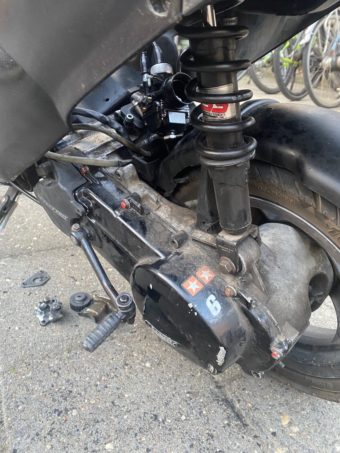 70cc blok, Ophalen, Zo goed als nieuw, Blok, Piaggio