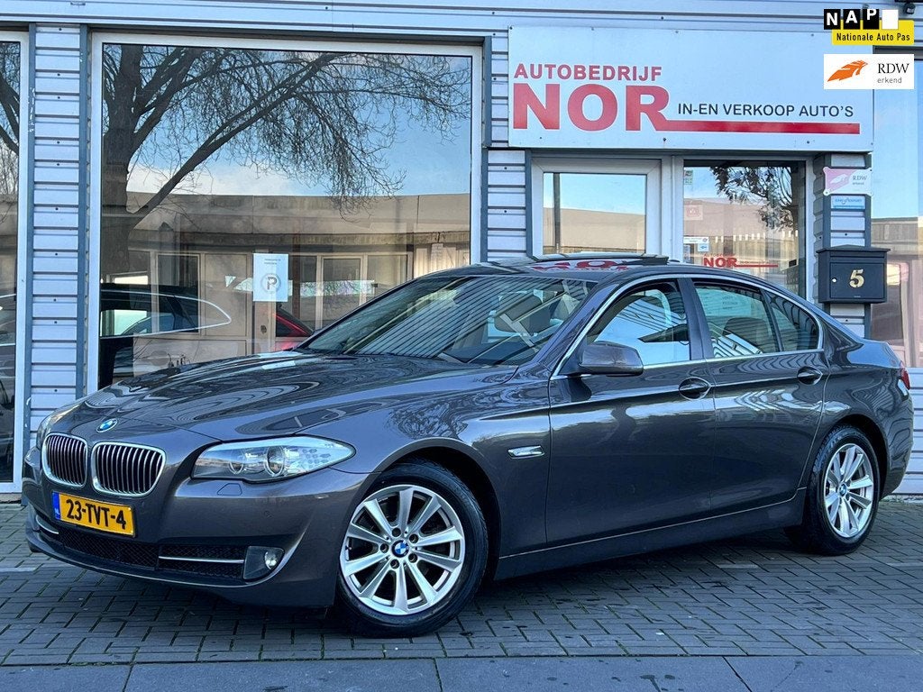 BMW 5-serie 520d High Executive, Auto's, BMW, Bedrijf, Te koop, 5-Serie, ABS, Airbags, Airconditioning, Alarm, Automatische klimaatregeling