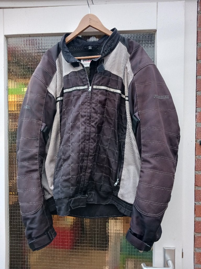 Motorjas Probiker textiel 3XL, Ophalen of Verzenden, Tweedehands, Heren, Jas | textiel