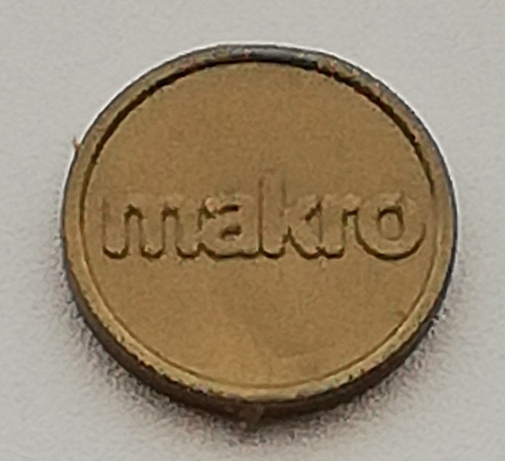 Winkelwagenmuntje Groothandel Makro (Plastic muntje), Ophalen of Verzenden