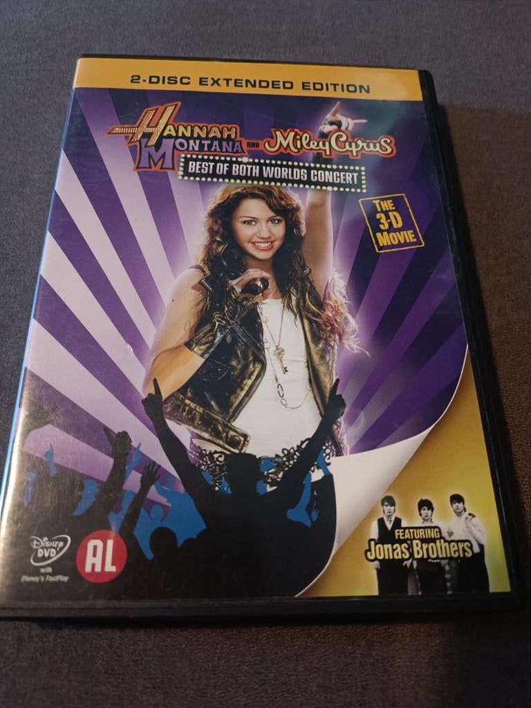 Hannah Montana - dvd, Alle leeftijden, Ophalen of Verzenden, Zo goed als nieuw