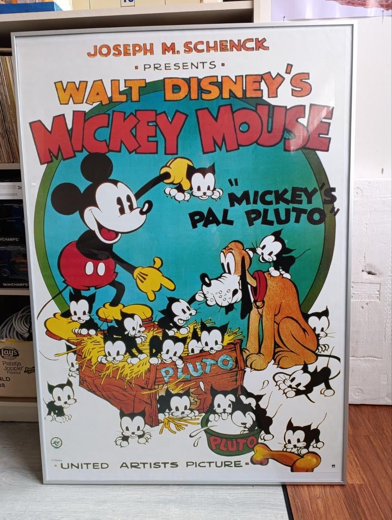 Disney poster, Eén stripboek, Ophalen, Zo goed als nieuw