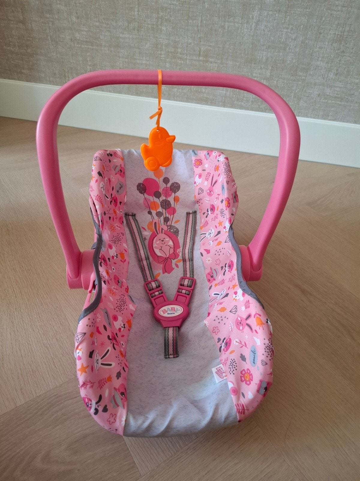 Zapf Creation Baby Born Maxi Cosi / Autostoel, Kinderen en Baby's, Speelgoed | Poppen, Ophalen, Gebruikt, Babypop