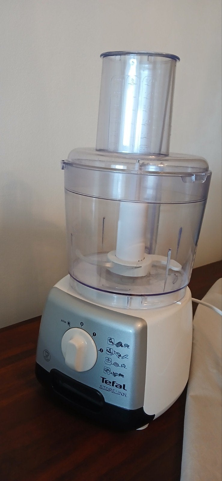 Tefal Store'Inn Keukenmachine - Compact en Veelzijdig, Gebruikt, 1 tot 2 liter, 2 snelheden, Ophalen of Verzenden