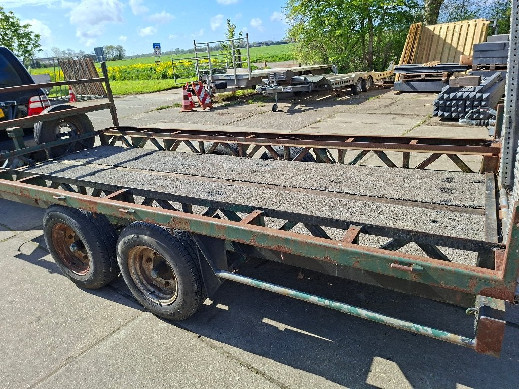 AANHANGER MACHINE TRANSPORTER 3500 KG, Ophalen, Gebruikt