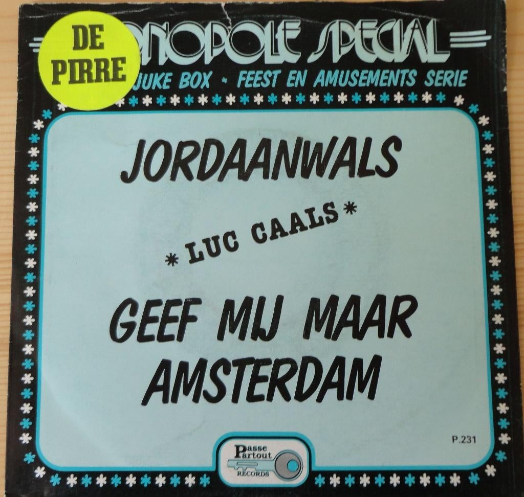 Luc Caals > Geef mij maar amsterdam, Ophalen of Verzenden, Gebruikt, Nederlandstalig