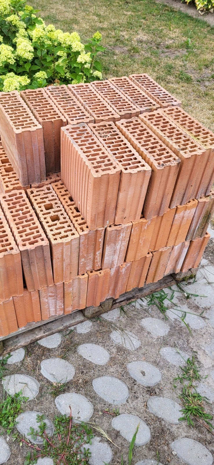 Te koop: Porotherm snelbouwstenen, Ophalen, Bakstenen