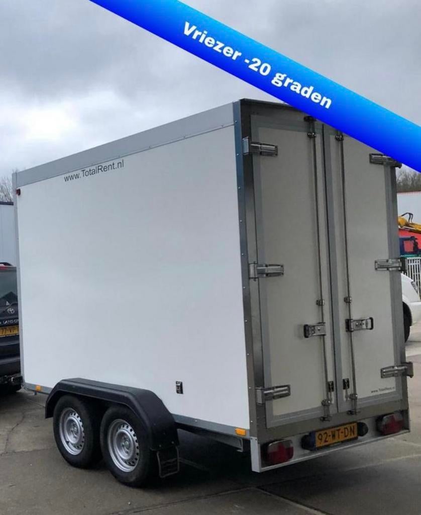 Te huur vriesaanhanger 3 mtr -20 gr snelle levering te  koop, Ophalen, Nieuw, Overige