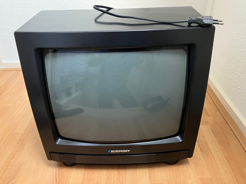 Blaupunkt PM 37‑41 VT draagbare retro CRT‑tv, Ophalen, Gebruikt, 40 tot 60 cm, Overige merken