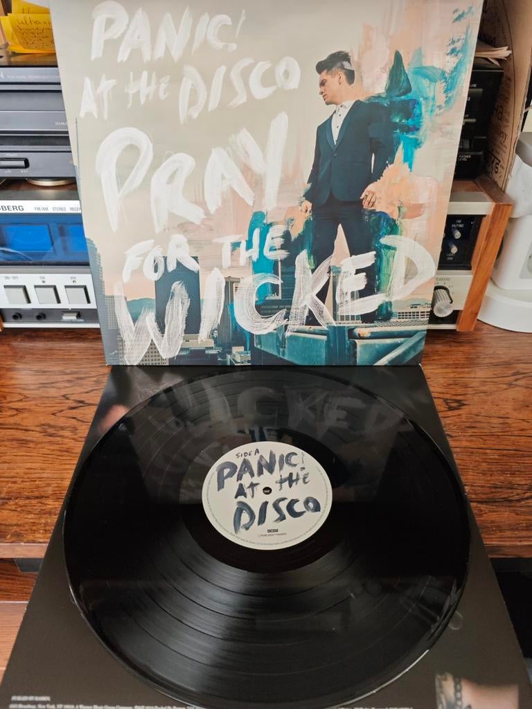 Panic! At The Disco - Pray For The Wicked LP, 2010 - 2019, Inclusief binnenhoes, Ophalen of Verzenden, Zo goed als nieuw