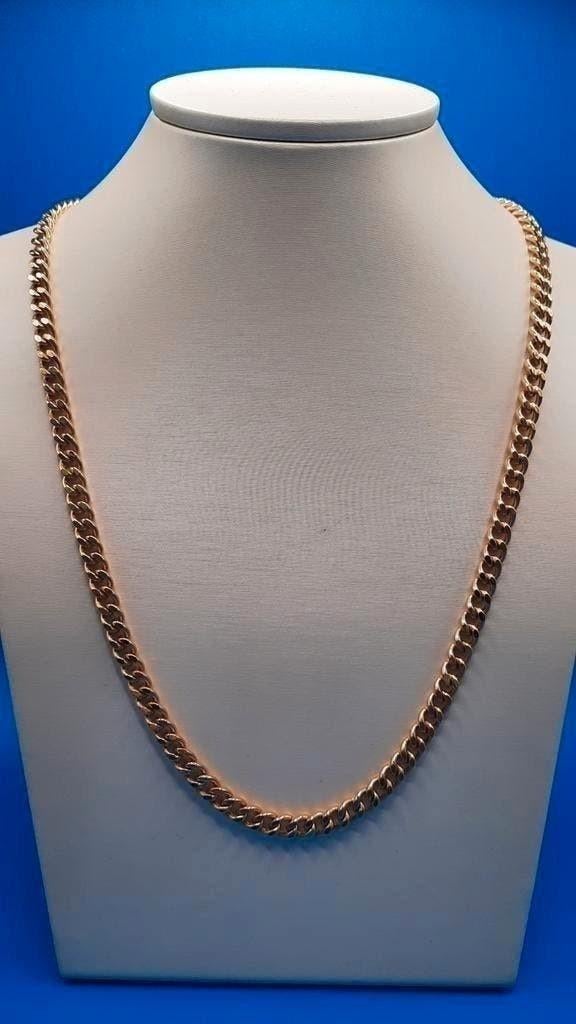 Gouden ketting 14kt, Www.bredajuwelier.nl, Nieuw, Ophalen of Verzenden, Www.bredajuwelier.nl