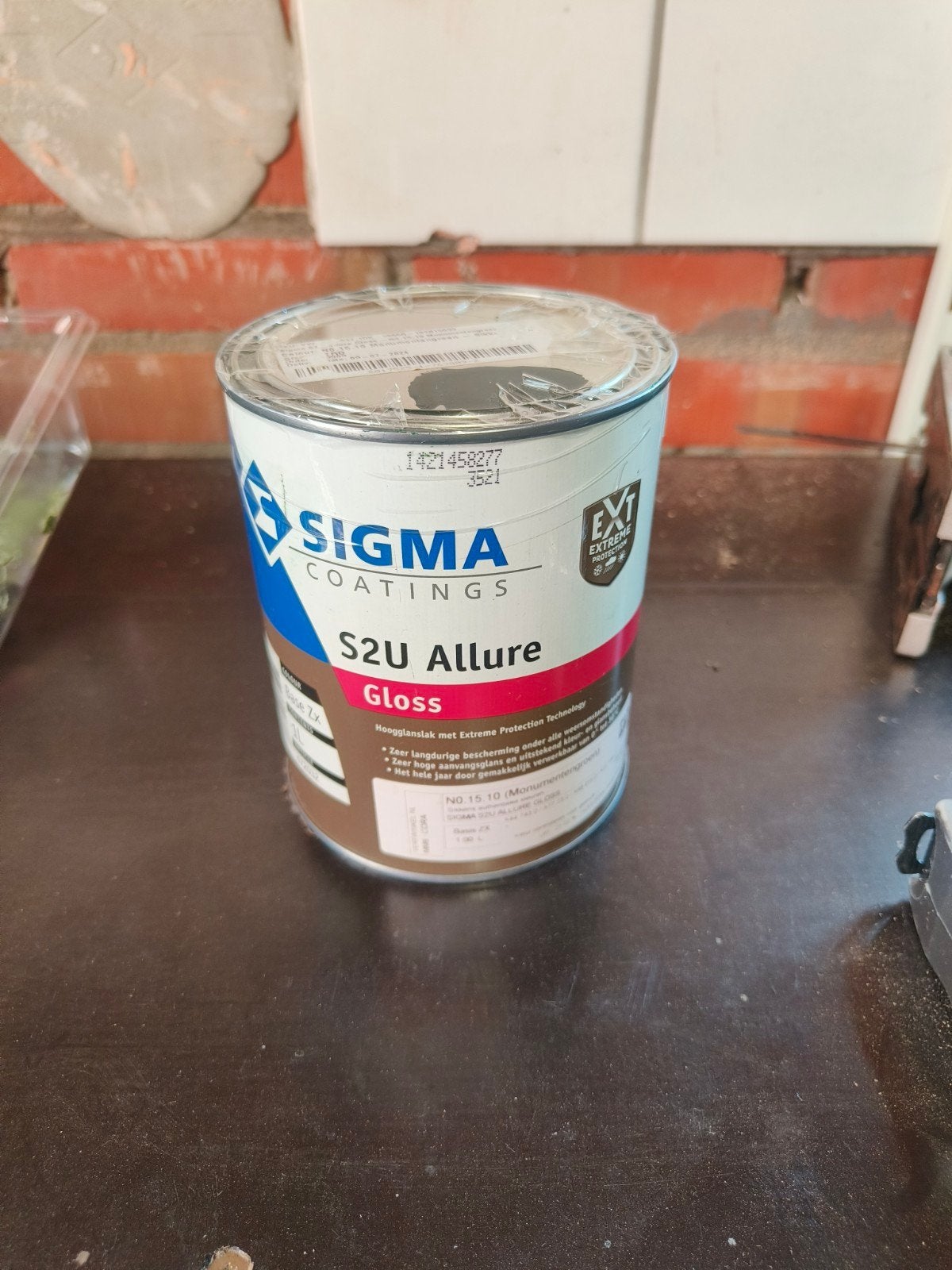 Sigma S2U Allure Gloss Monumentengroen, Minder dan 5 liter, Ophalen of Verzenden, Nieuw, Lak