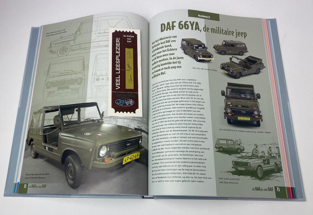 JSN Boek de DAFjes van DAF - Modelauto's en Meer, Nieuw, Diverse auteurs, Ophalen of Verzenden, Overige onderwerpen
