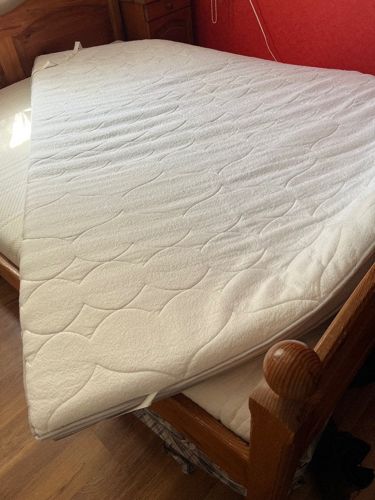 Matras topper 140 x 200, Ophalen, Zo goed als nieuw, Tweepersoons, 140 cm