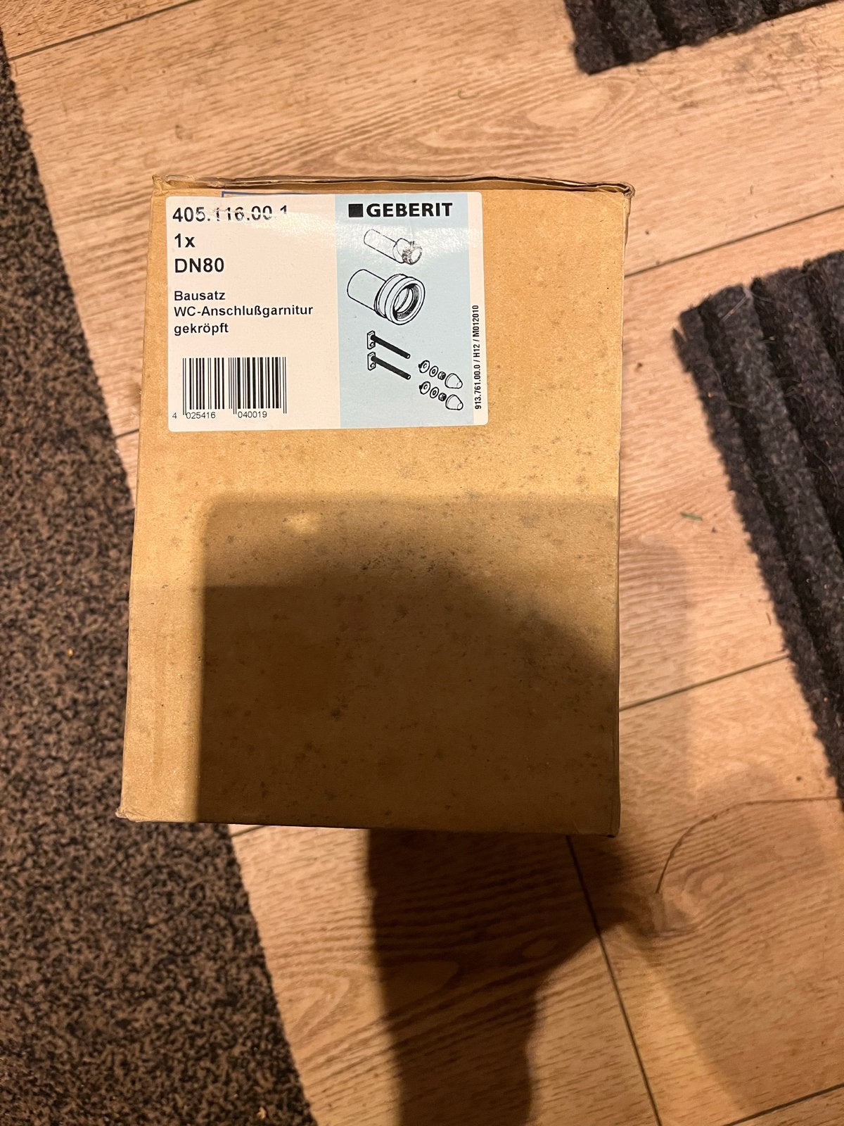 Geberit - Verhogingsset voor wand-WC excentriek, Ophalen of Verzenden, Nieuw, Toilet