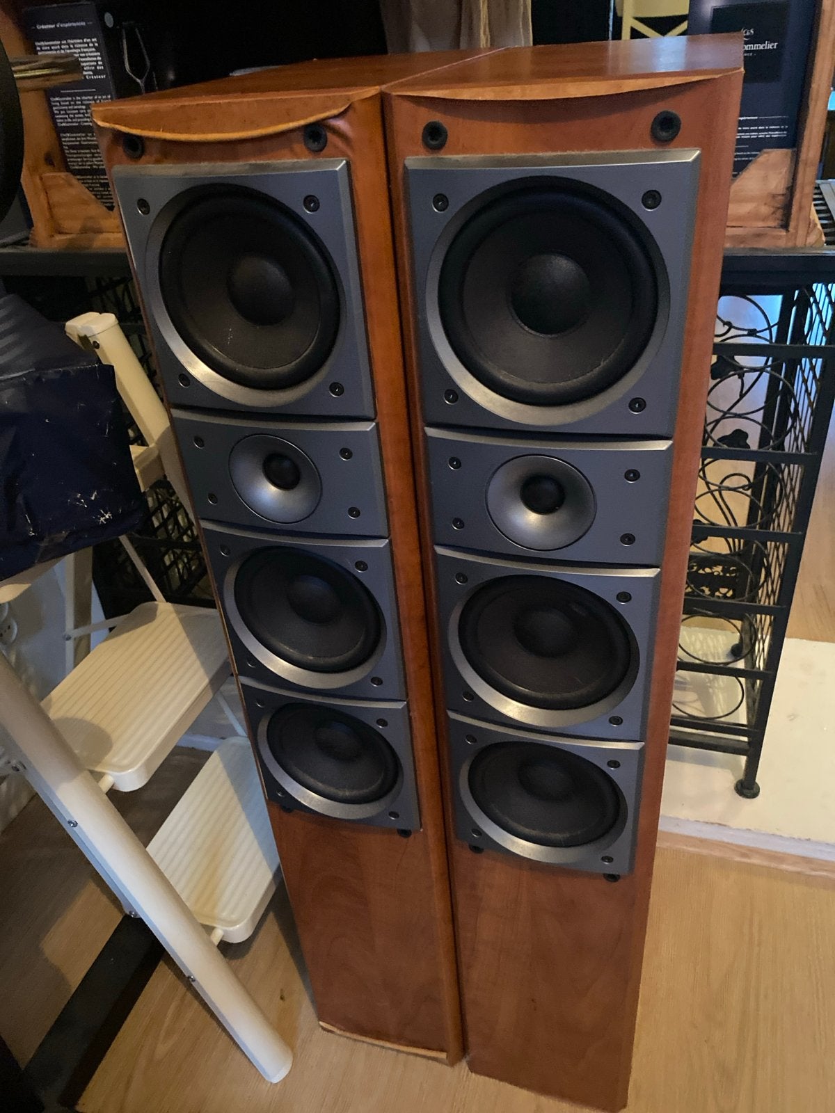 Pioneer Vloerstaande Luidsprekers -  beschadigd, Audio, Tv en Foto, Ophalen, Gebruikt, Vloerstaande luidspreker, Pioneer