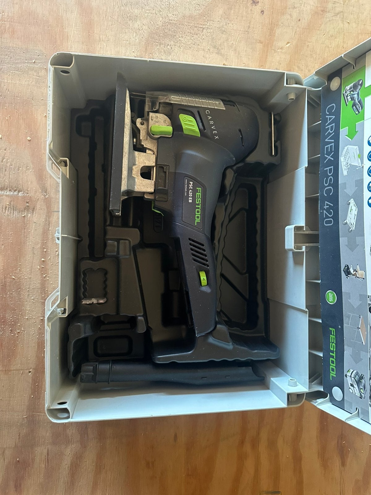 Festool PSC 420 EB decoupeerzaag - basic