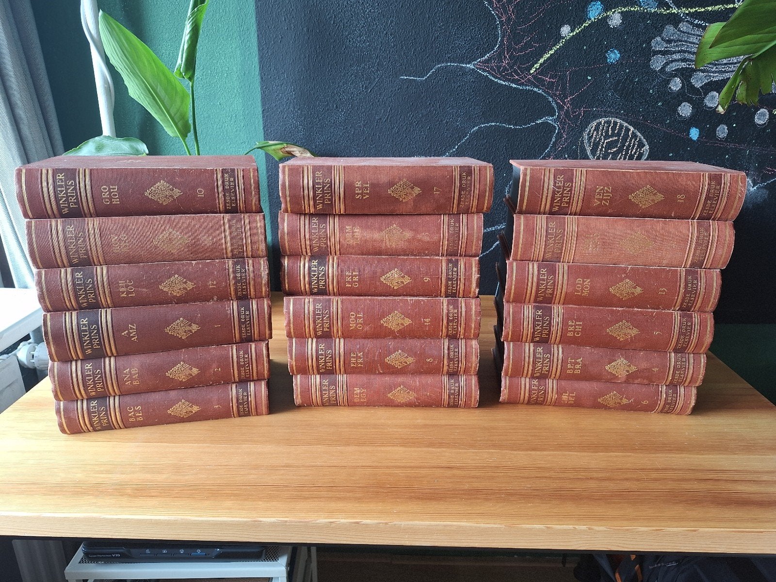 Winkler Prins Encyclopaedie 6e druk - Complete Serie (1947), Boeken, Encyclopedieën, Complete serie, Ophalen of Verzenden, Zo goed als nieuw