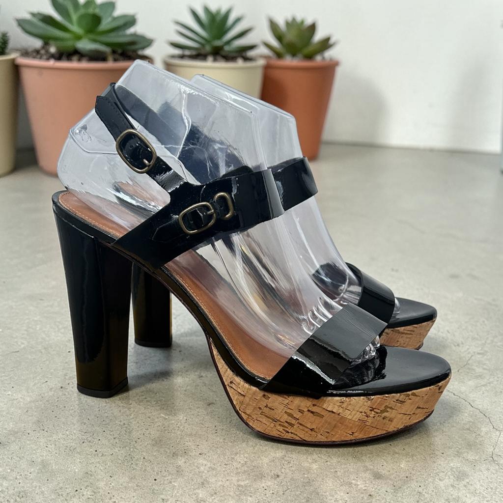 Tila March Schoenen Maat 41 Zwart Lakleer Hakken, Zwart, Ophalen of Verzenden, Zo goed als nieuw, Tm