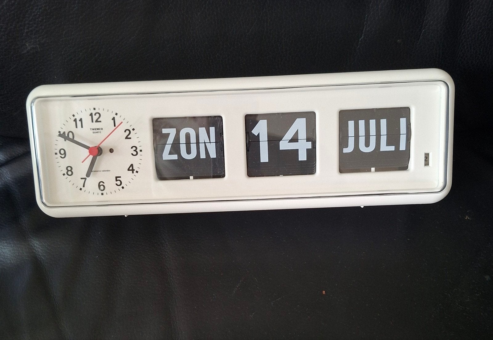 Dementieklok zgan, Ophalen, Zo goed als nieuw, Wandklok