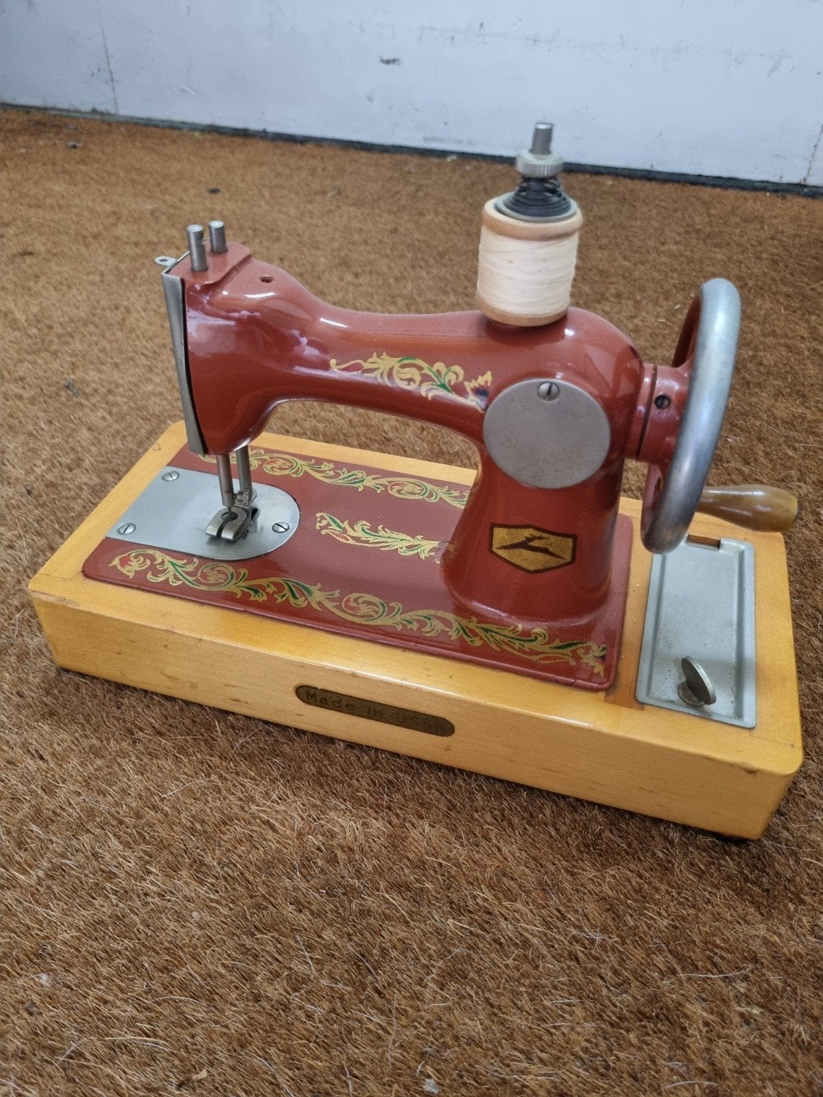 Kinder naaimachine uit de jaren '60, werkt echt., Ophalen of Verzenden
