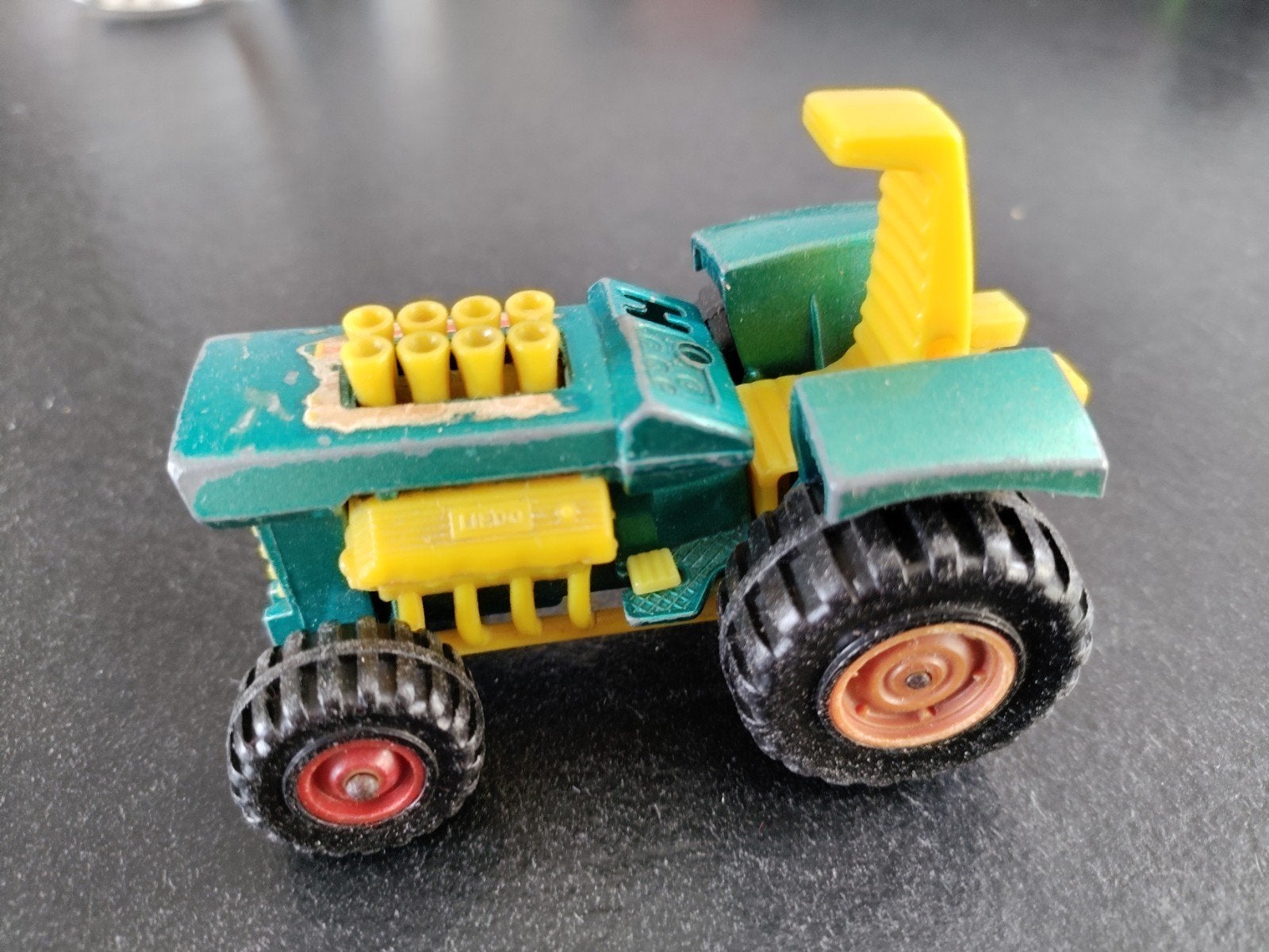 Matchbox Super Kings K-30 Mod Tractor Lesney England 1976, Ophalen of Verzenden, Gebruikt