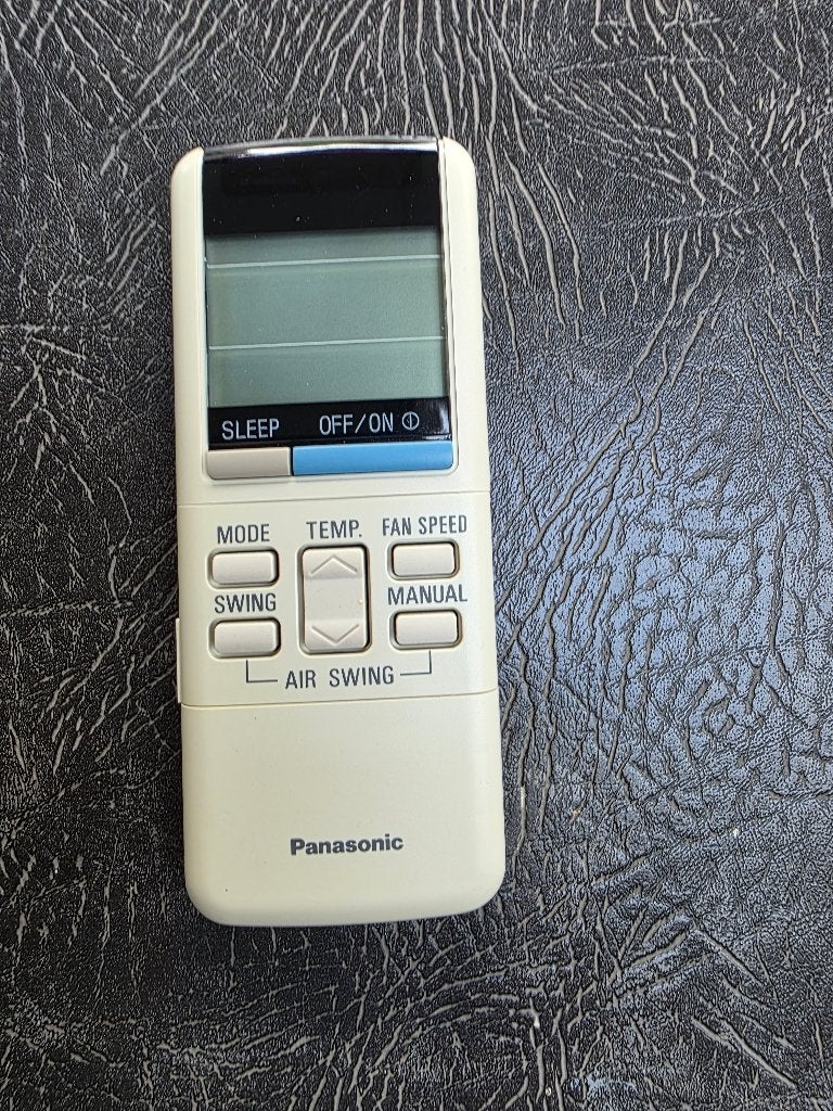 Panasonic Afstandsbediening Airco, Audio, Tv en Foto, Afstandsbedieningen, Verzenden, Gebruikt, Origineel, Met display