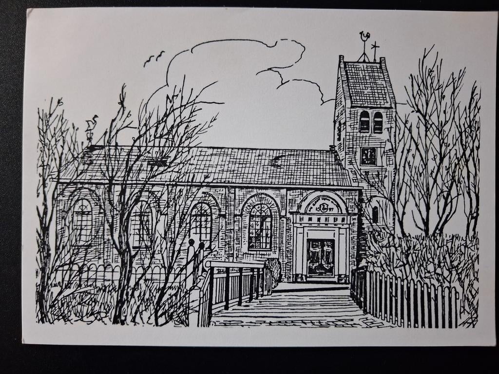 Molkwerum -  Ned. Herv. Kerk, Verzenden, Ongelopen, Friesland