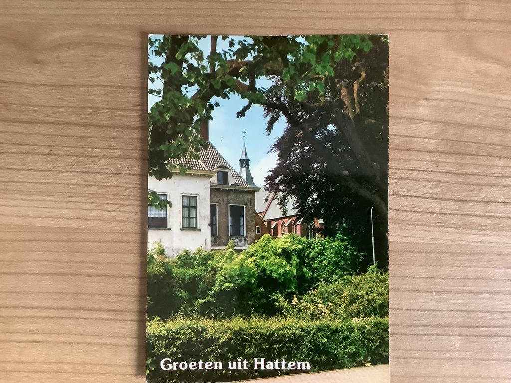 ansichtkaart Hattem, Ophalen of Verzenden, Gelopen, Gelderland