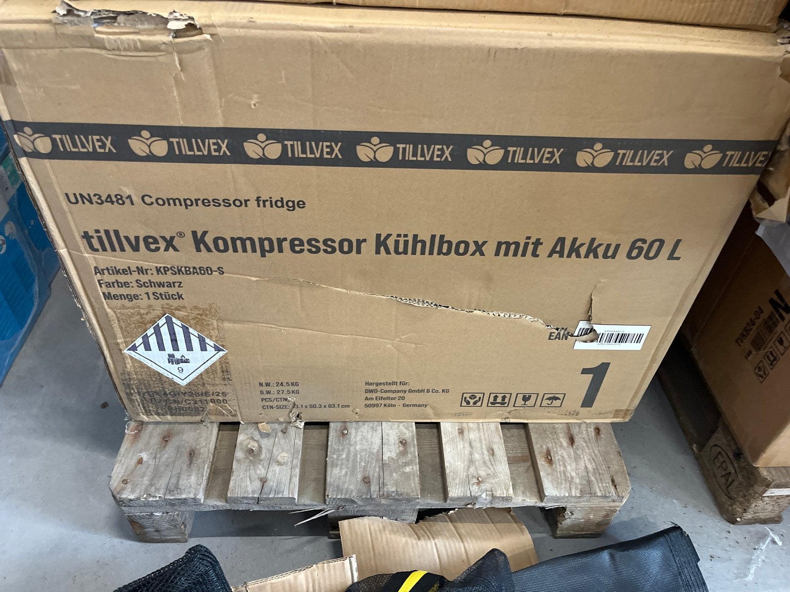 Tillvex Compressor Koelbox - Nieuw in doos, Ophalen, Nieuw, Koelbox, Compressor