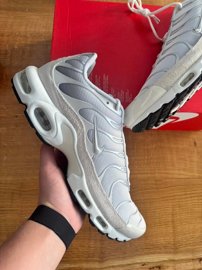 Nike air max plus pure platinum ‘maat 49,5’, J, Wit, Nieuw, Ophalen of Verzenden