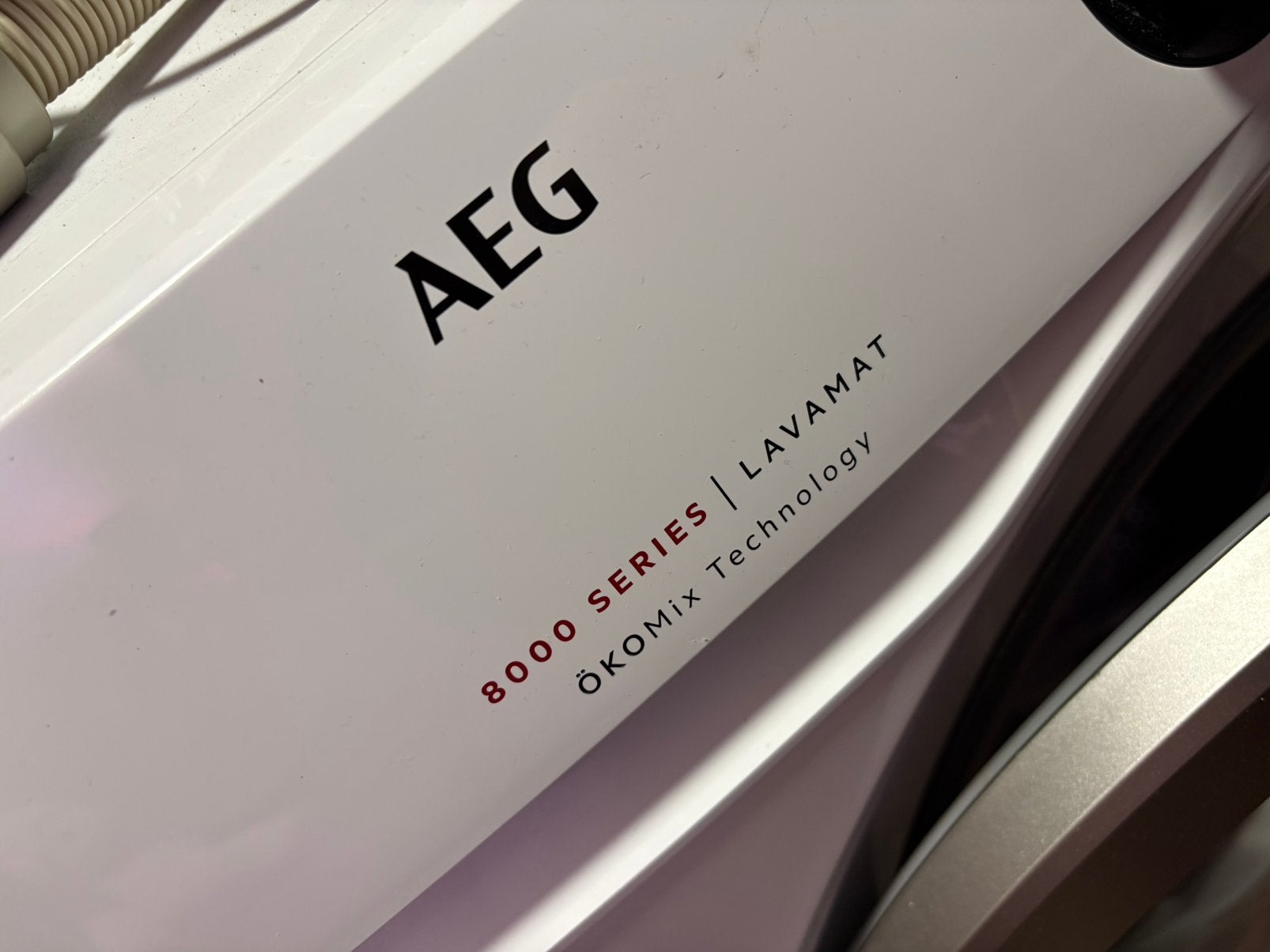 AEG wasmachine, Ophalen, Zo goed als nieuw, 1200 tot 1600 toeren, 85 tot 90 cm