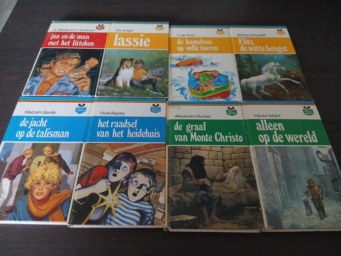 8 Disney Junior Club / Kluitman jeugdboeken, Ophalen of Verzenden, Gelezen, Diverse auteurs, Fictie algemeen