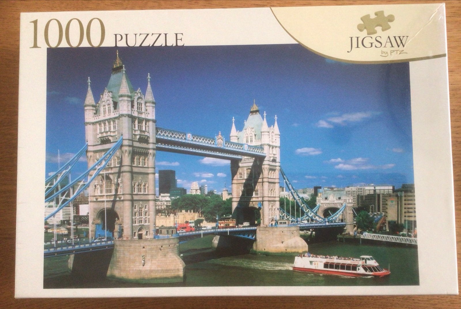 Jigsaw Puzzel 1000 stukjes - Tower Bridge Londen, Ophalen of Verzenden, 500 t/m 1500 stukjes, Nieuw, Legpuzzel