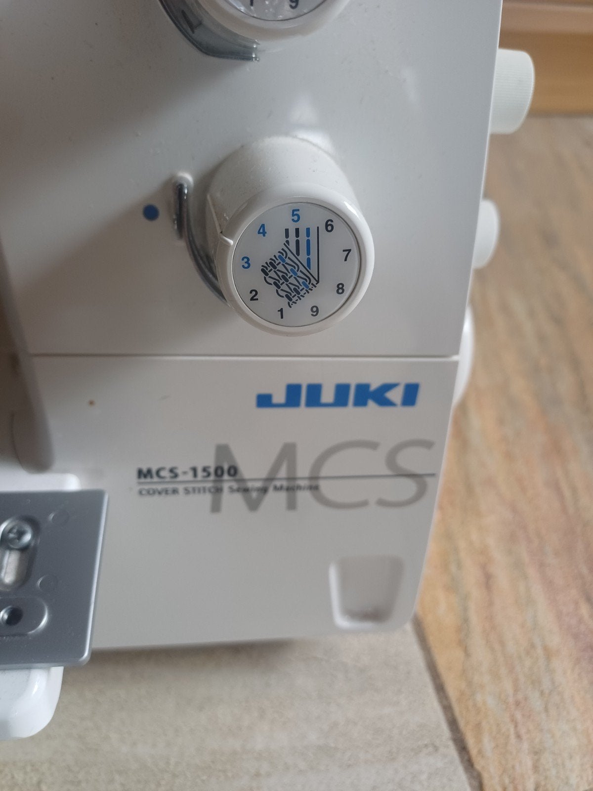 Juki coverlock 1500, Ophalen of Verzenden, Gebruikt, Lockmachine, Overige merken