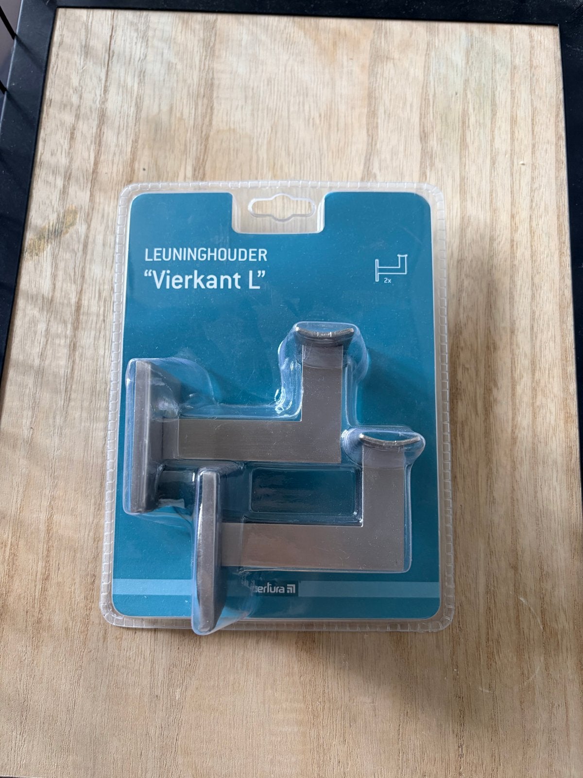 6x Leuninghouder "Vierkant L" - Nieuw, Ophalen of Verzenden, Nieuw, Overige typen