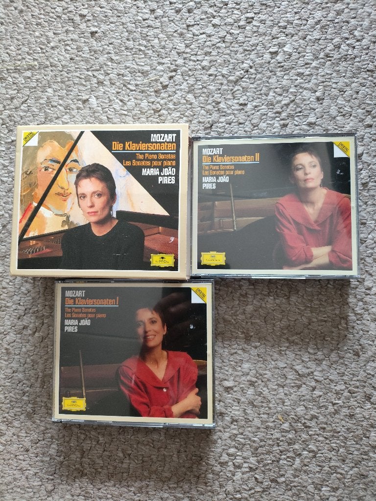 Mozart Die Klaviersonaten Maria Joao Pires, Ophalen of Verzenden, Classicisme, Zo goed als nieuw, Overige typen