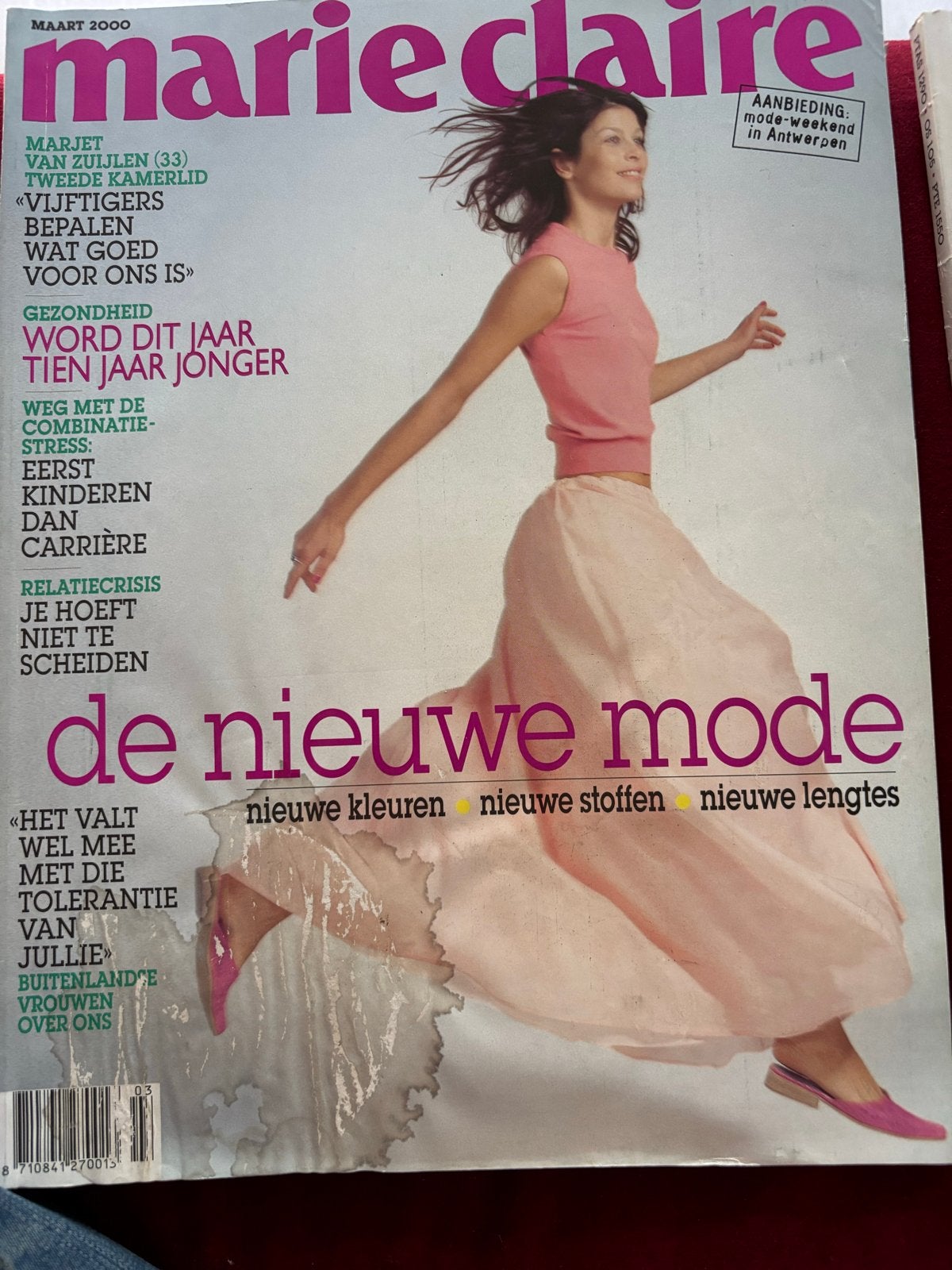 Marie Claire maart 2000 - De Nieuwe Mode, Verzenden, Zo goed als nieuw, Glossy