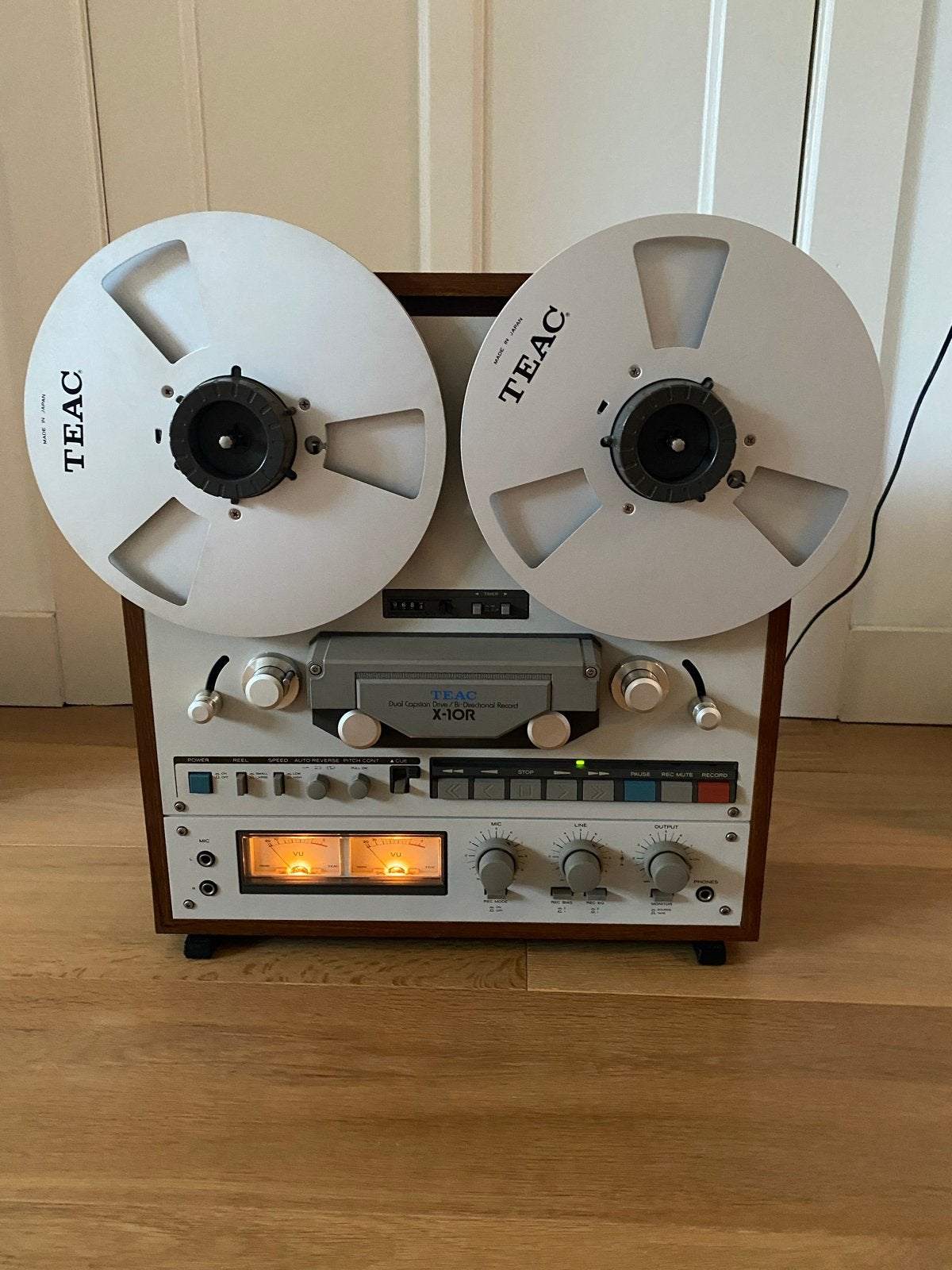 TEAC X-10R tapedeck - Uitstekende Staat, Ophalen, Bandrecorder, Met banden