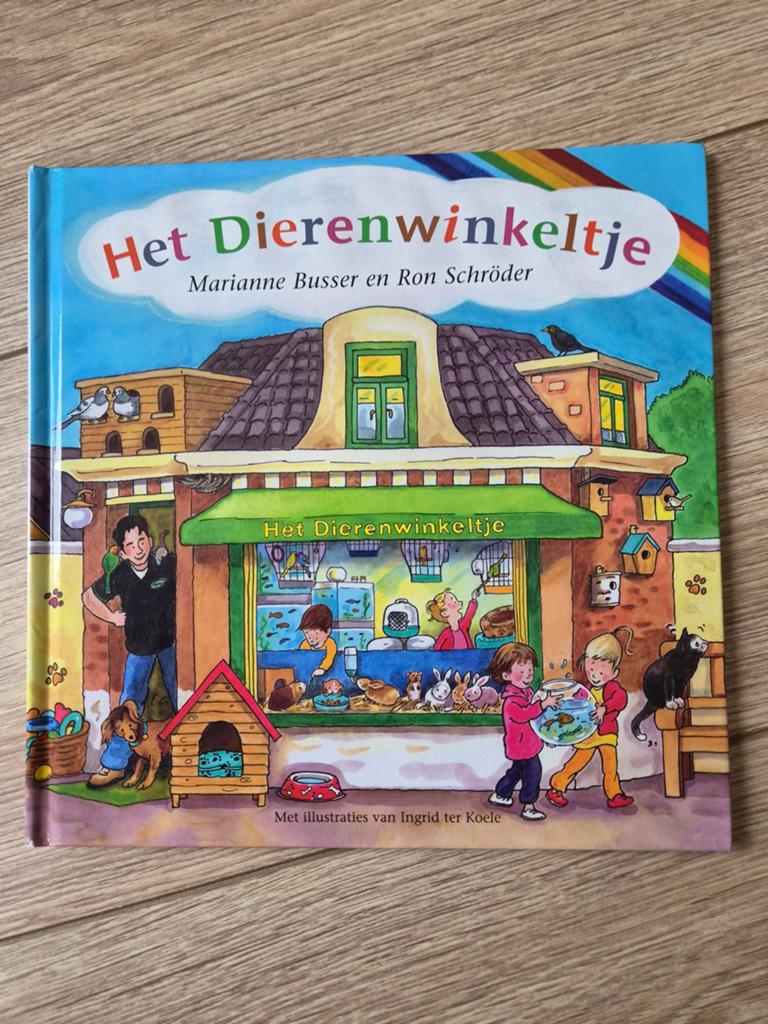 Ron Schröder - Het Dierenwinkeltje, Boeken, Kinderboeken | Jeugd | onder 10 jaar, Gelezen, Fictie algemeen, Ophalen of Verzenden
