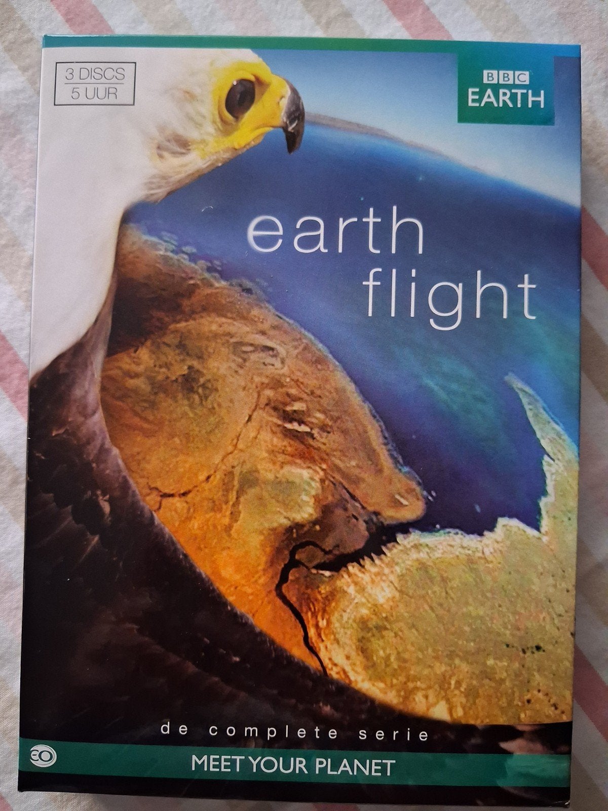 Dvd serie Earth flight,  3 dvd's, BBC earth, Alle leeftijden, Ophalen of Verzenden, Zo goed als nieuw, Natuur